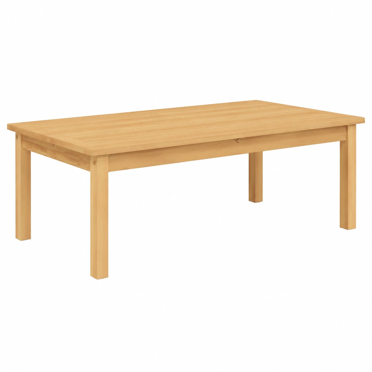 Mesa de Jardín de Acacia 100x60x30 cm, Marrón, Resistente al Exterior