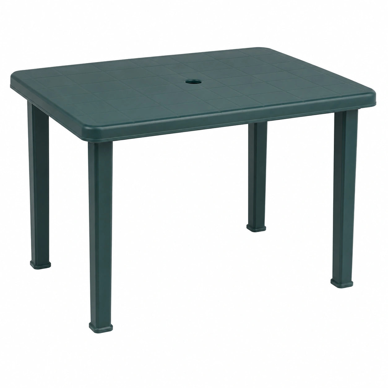 Mesa de Jardín Verde 101x68x72 cm para Comedor al Aire Libre