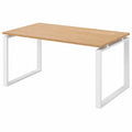 Escritorio Profesional de Madera 160x80 cm en Roble para Oficina