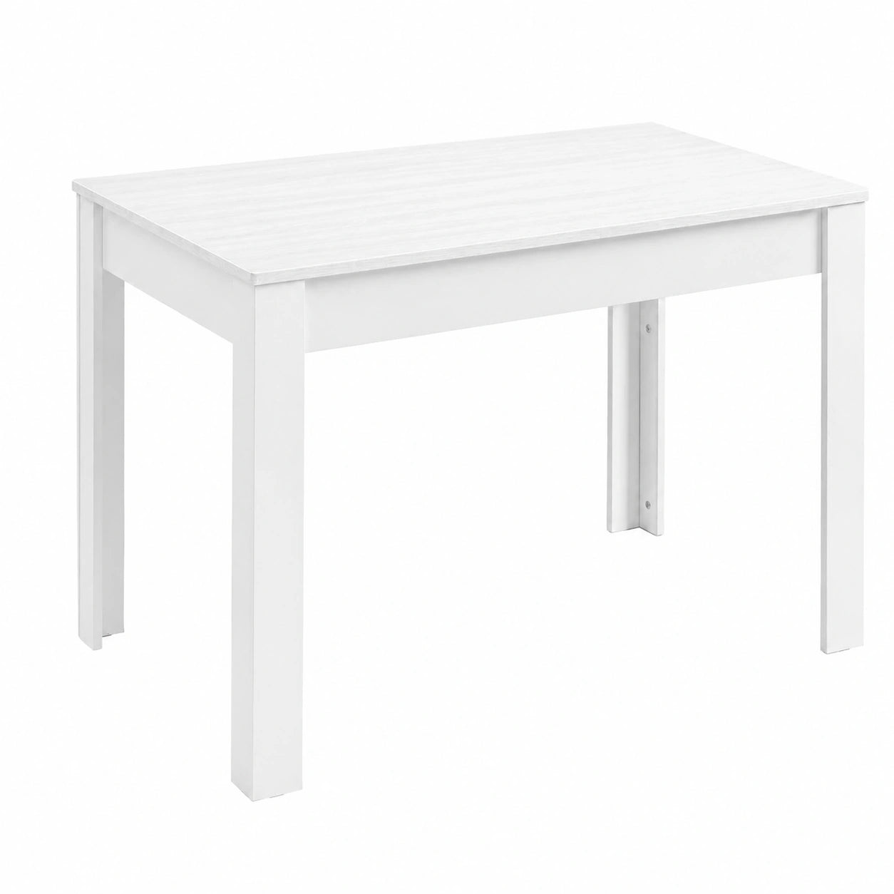 Mesa de Comedor Aitana de Madera Blanca de 110x70 cm